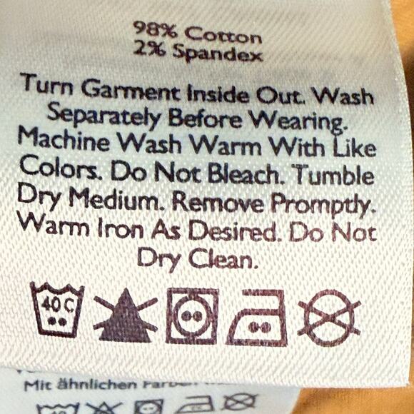 Eddie Bauer Women’s Khaki Pants Size 2 Comfort Stretch Bronze Brown 30x30 - Picture 6 of 8